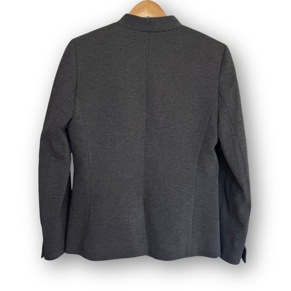 NWOT J Crew Going Out Blazer Gray Stretch Twill size 8 - Picture 6 of 7